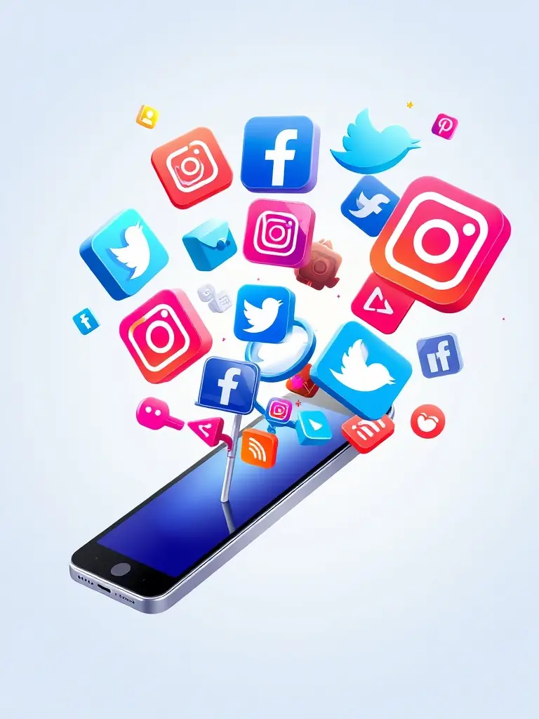 An engaging graphic depicting a surge in likes, comments, and shares on a company's social media post, illustrating the power of NearNet Local's engagement-driven content.
