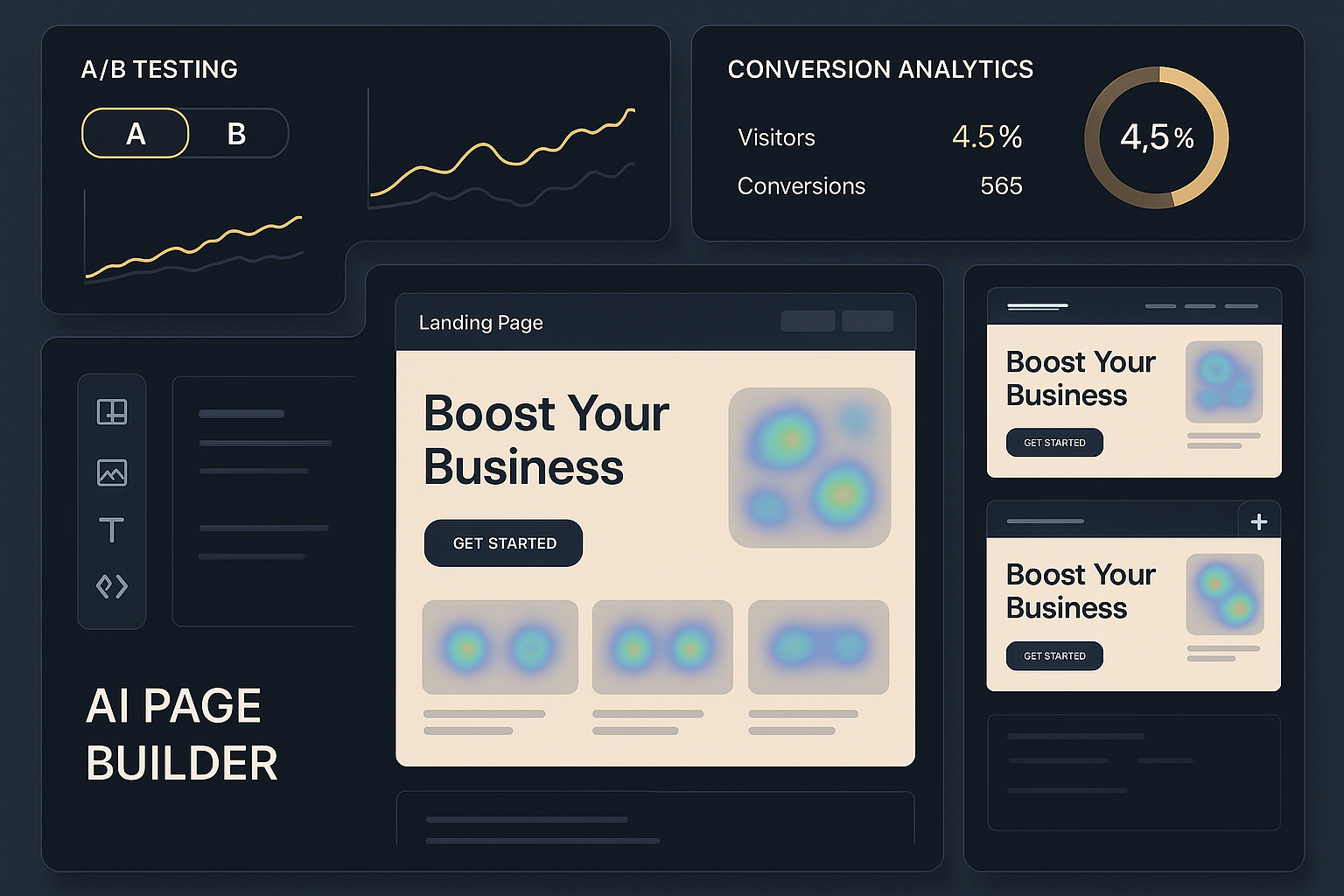 Dynamic landing page optimization interface showin 1758810785357