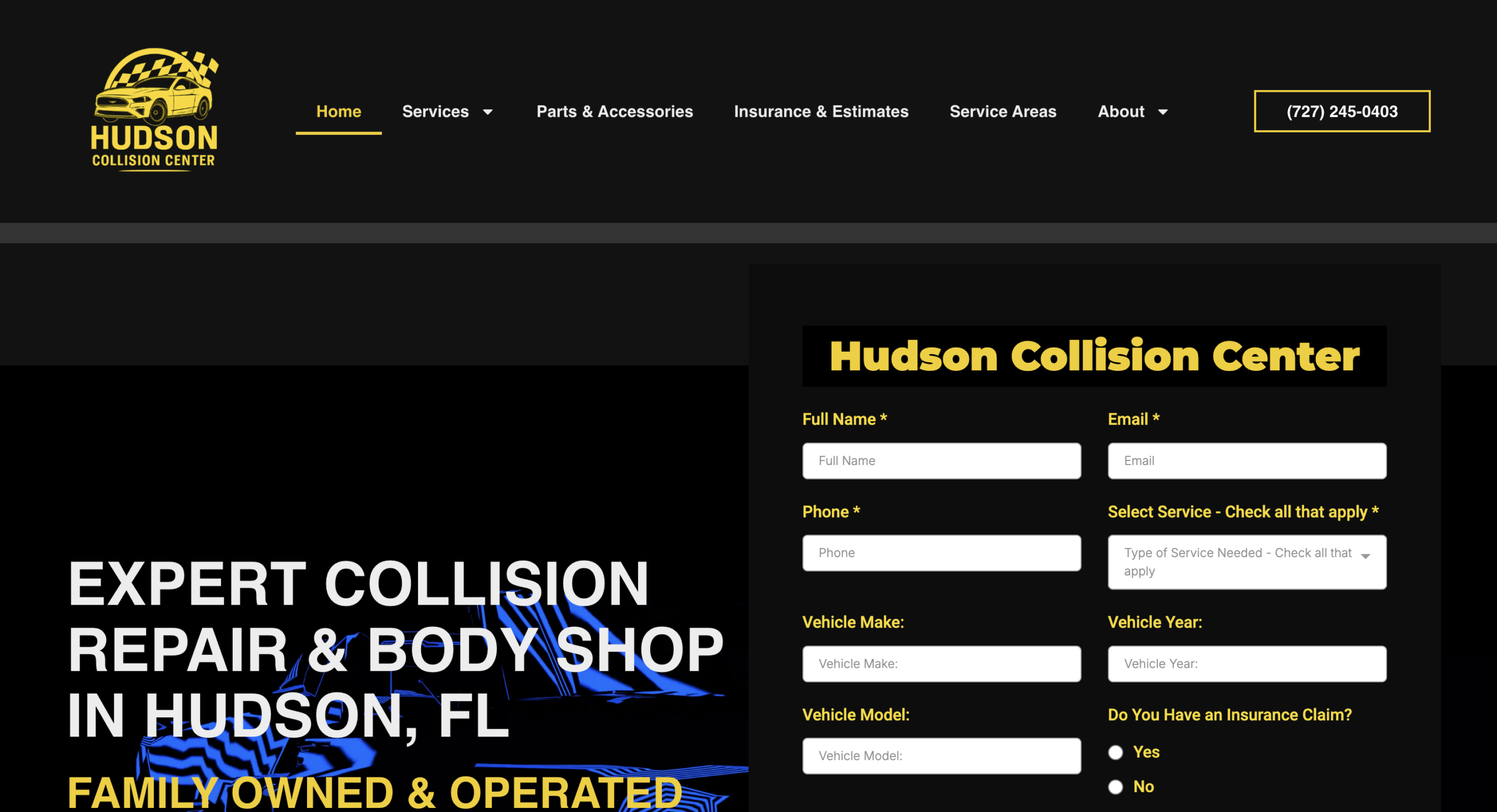 Hudson Collision Center